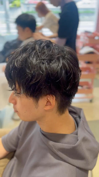 パーマ メンズ ミシェル /韓国ヘア🕊️のヘアスタイル