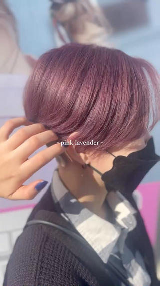 ショート カラー ミシェル /韓国ヘア🕊️のヘアスタイル