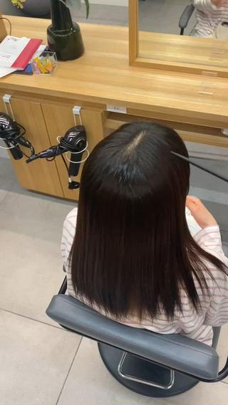 パーマ うるツヤカラー💖 なるみももかのヘアスタイル