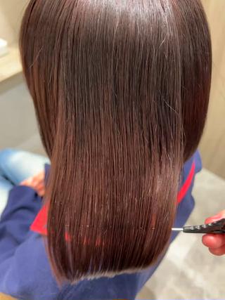 ミディアム 透明感/レイヤー💎 髪質改善/希美のヘアスタイル