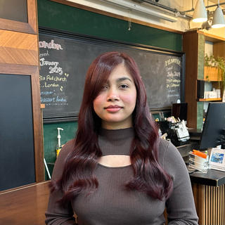 ロング カラー 透明感カラー/外苑前 /MIRAI🇰🇷のヘアスタイル