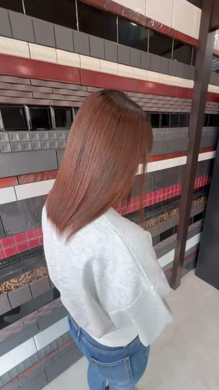 ミディアム カラー ショート×ブリーチ 🪞問屋町/yujiのヘアスタイル