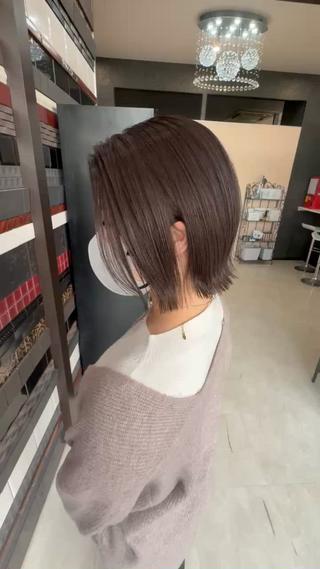 ショート カラー ショート×ブリーチ 🪞問屋町/yujiのヘアスタイル