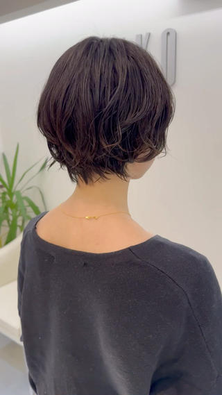 ショートパーマ 