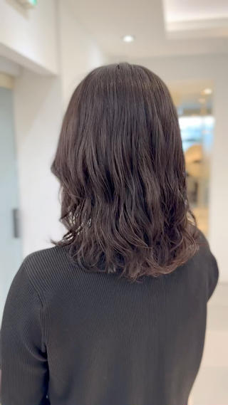 ミディアムパーマ 