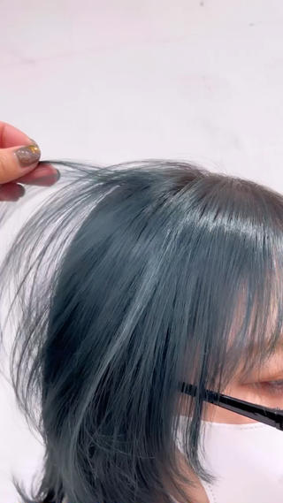 ミディアム カラー karin🌛ボブ／ 透明感たっぷりカラーのヘアスタイル