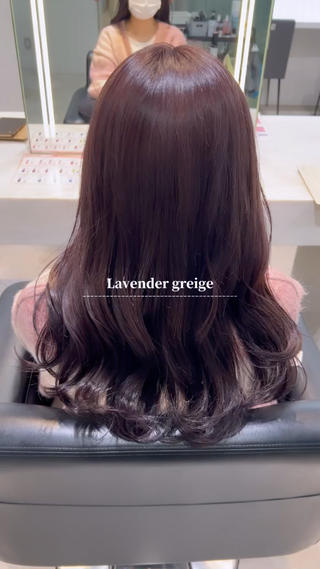 セミロング karin🌛ボブ／ 透明感たっぷりカラーのヘアスタイル