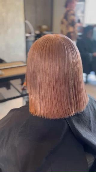 カラー TIDEHAIR shina⋆𝜗𝜚のヘアスタイル