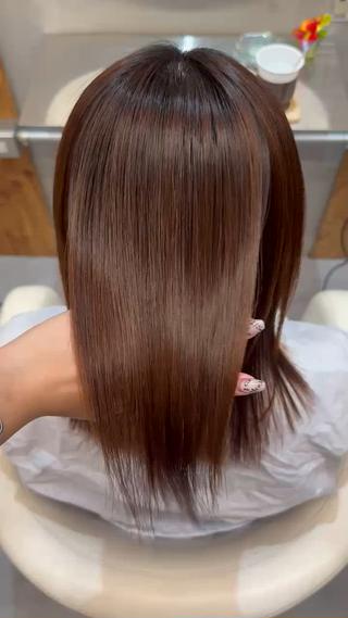 #地毛風ストレート#縮毛矯正#ストレートパーマ#癖毛#ブリーチ縮毛矯正#ブリーチ矯正#地毛風#大阪美容師#大阪縮毛矯正#大阪ストレート#梅田ストレート#梅田縮毛矯正 