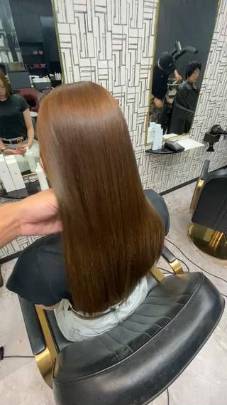 ロング 北村 理奈のヘアスタイル