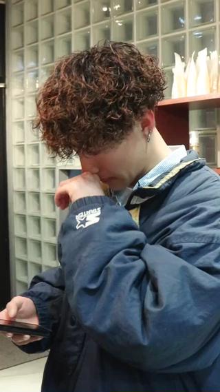 ショート パーマ メンズ SPIN-OFF SHIFT所属・🌀パーマ特化 美容師🌀/しゅんのヘアスタイル