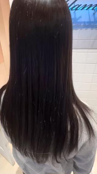 ロング カラー 𝒇𝒍𝒂𝒎𝒎𝒆𝒖𝒎所属・Sakura 町田のヘアスタイル