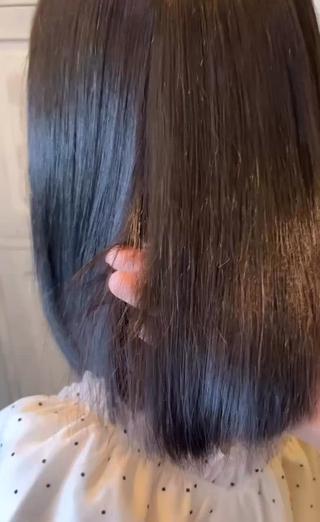 ヘアエステでツヤ感を与えながら優しくカラーできます♡ 