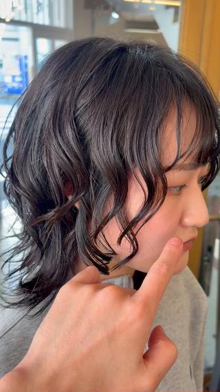 ミディアム 艶髪color💎髪 質改善ストレート大吉のヘアスタイル