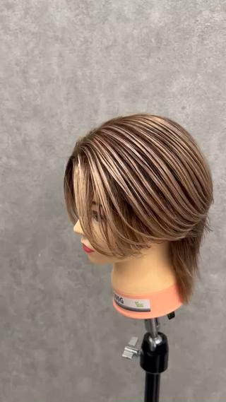 ミルクティーバレイヤージュ 