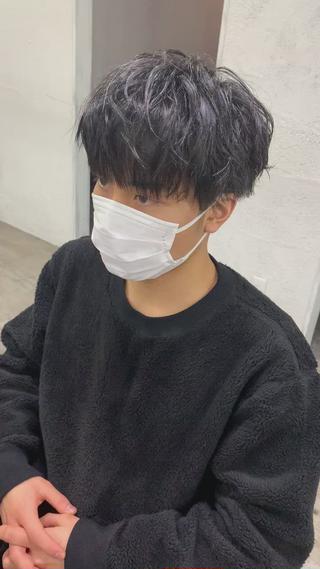 刈り上げマッシュ 