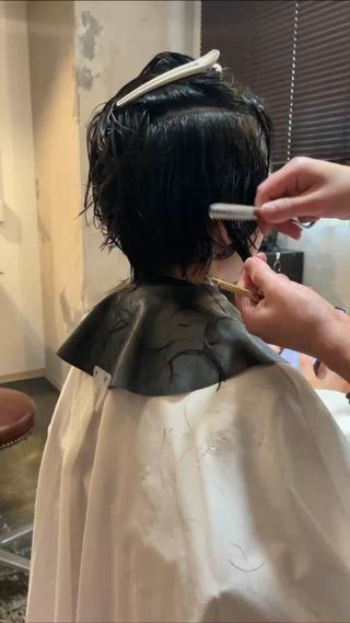 ショート カラー パーマ ネイル マツエク・マツパ アイブロウ Chic シックのヘアスタイル