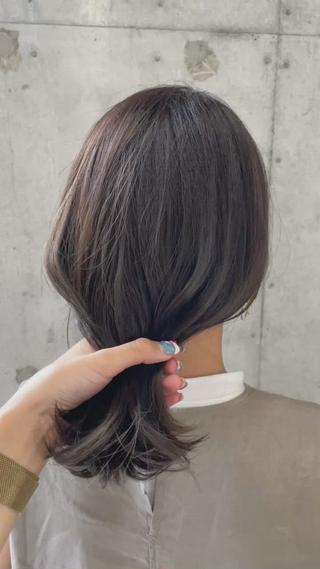カラー 女性に人気♪ はやしほのかのヘアスタイル