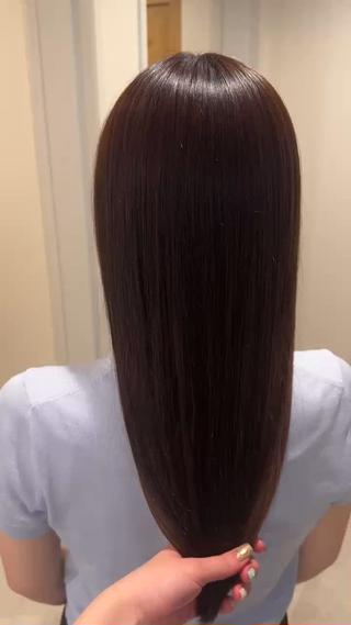 セミロング 透明感カラー 🎀まりねのヘアスタイル