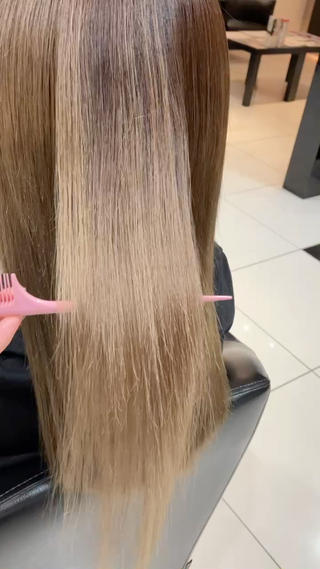 ロング CUORE松戸本店 ♡ 岡野美南のヘアスタイル