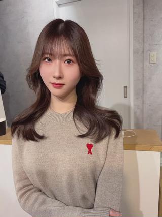 セミロング foi. フォワ所属・🇰🇷韓国トレンド ヘア🇰🇷高田のヘアスタイル