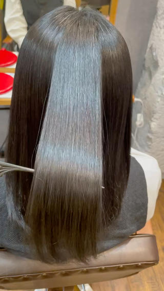 ロング パーマ ツヤ美髪💐 髪質改善/高山愛来のヘアスタイル