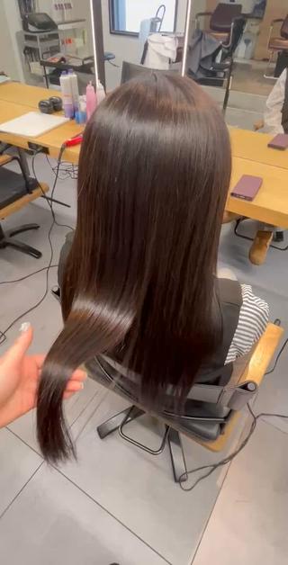 ロング Rubik's×Balance天王寺×ミルボンAujua認定サロン所属・miu / Balance天王寺のヘアスタイル