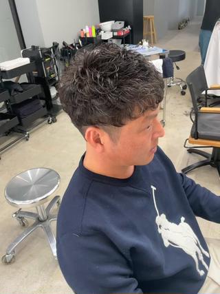 ショート パーマ メンズ メンズ専門サロン wokeのヘアスタイル