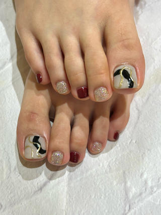 ネイル Mana  🫧 パラジェル⌇自由が丘のネイルデザイン