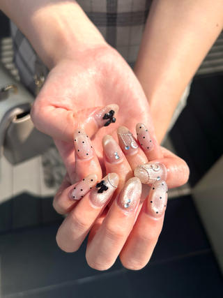 ネイル Mana  🫧 パラジェル⌇自由が丘のネイルデザイン