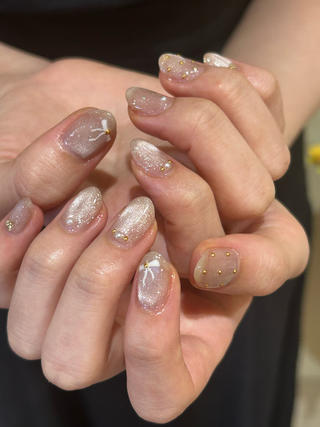 ネイル Mana  🫧 パラジェル⌇自由が丘のネイルデザイン