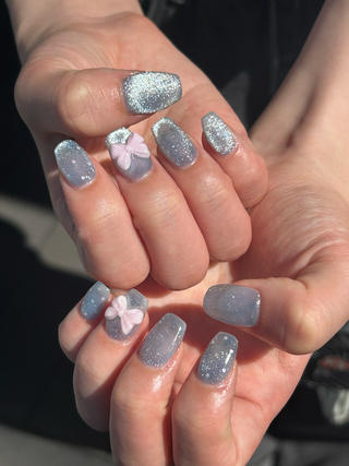 ネイル Mana  🫧 パラジェル⌇自由が丘のネイルデザイン