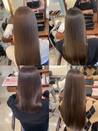 カラー 越納 陸のヘアスタイル