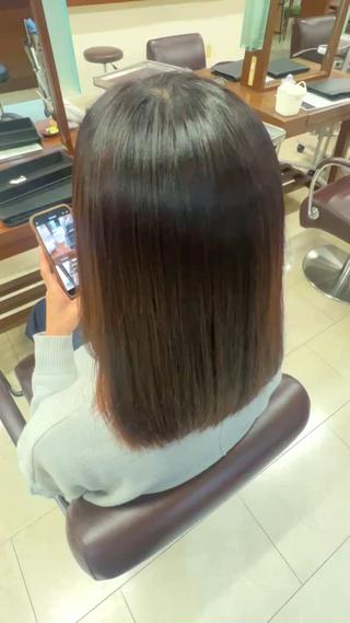 ミディアム パーマ 越納 陸のヘアスタイル