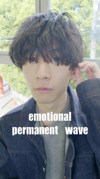 ショート パーマ メンズ ill副店長 立和田純也のヘアスタイル