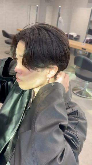 ミディアム パーマ メンズ 【渋谷メンズ特化】 🔥BLUCK🔥のヘアスタイル