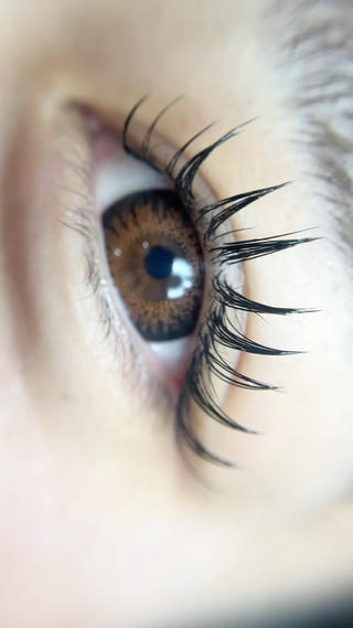 フラットラッシュ180本＋コーティングで束感max♡ 