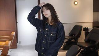 レイヤーカット　顔まわり　赤み消し　ベージュ 