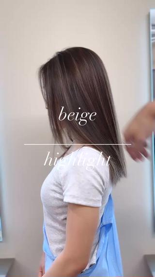 ロング カラー opus 店長大和 レイヤー/赤み消しのヘアスタイル