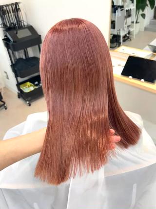 １回でできるピンクベージュ 