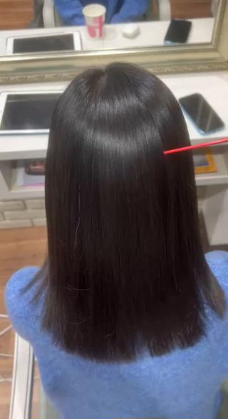 ミディアム 髪質改善/暗髪 /高田馬場/Renのヘアスタイル