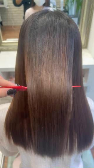 ロング 髪質改善/暗髪 /高田馬場/Renのヘアスタイル