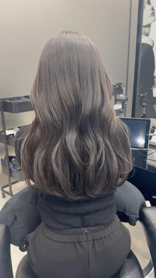 ロング カラー HARUKI MINATO Japan SENDAI所属・🌈【透明感・韓国 ヘア】がっきー🌈のヘアスタイル