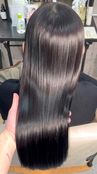 ロング カラー パーマ 🌸東中野/髪質改善 美髪特化/櫻井🌸のヘアスタイル