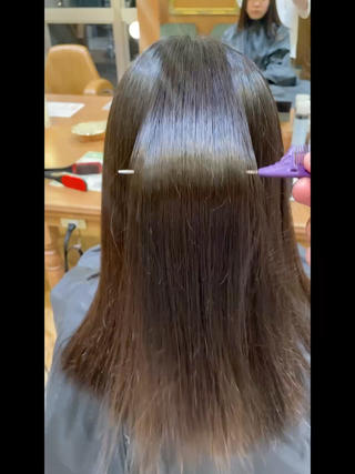 taiga レイヤー /髪質改善/矯正🌈のヘアスタイル