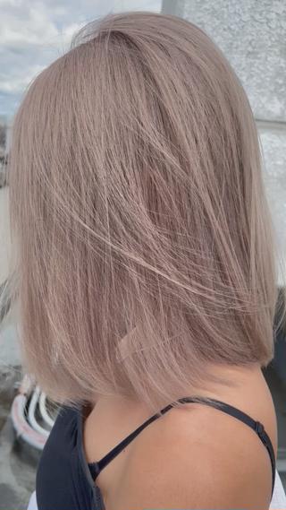 ミディアム カラー Foi by Belle都賀店（フォワ バイ ベル）所属・FoibyBelle ﾌｫﾜﾊﾞｲﾍﾞﾙのヘアスタイル