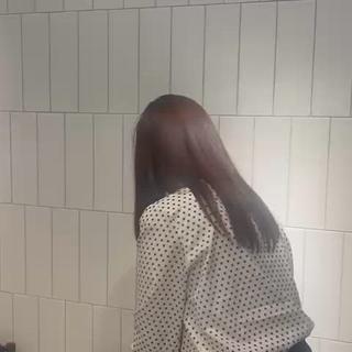 セミロング カラー let’s所属・透明感／髪質改善 ／ りかのヘアスタイル