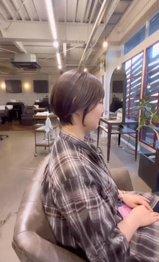 ショート 川澄 佳将のヘアスタイル