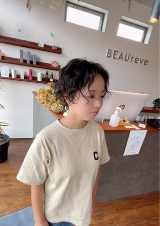 ショート 川澄 佳将のヘアスタイル