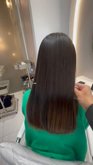 セミロング 艶髪専門美容師 梅村晋平のヘアスタイル